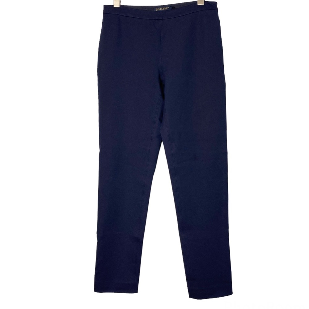Pendleton Navy Blue Stretch Side Zip Basic Minima… - image 7
